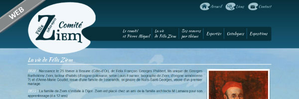 site du Comité Félix Ziem