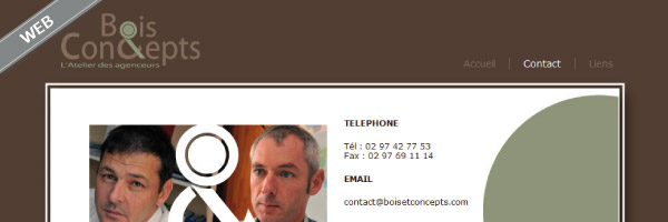 site de Bois et Concepts