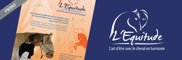 Logo et flyer l'Equitude