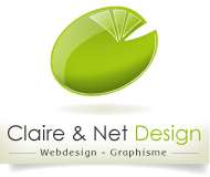 logo claire et  net design
